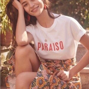 Sezane Paraiso Tshirt size S